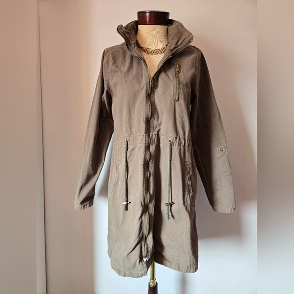 GESVAGES Premium Collection Frida Kahlo Embroidered Olive Green Jacket. Size Med - Picture 2 of 15